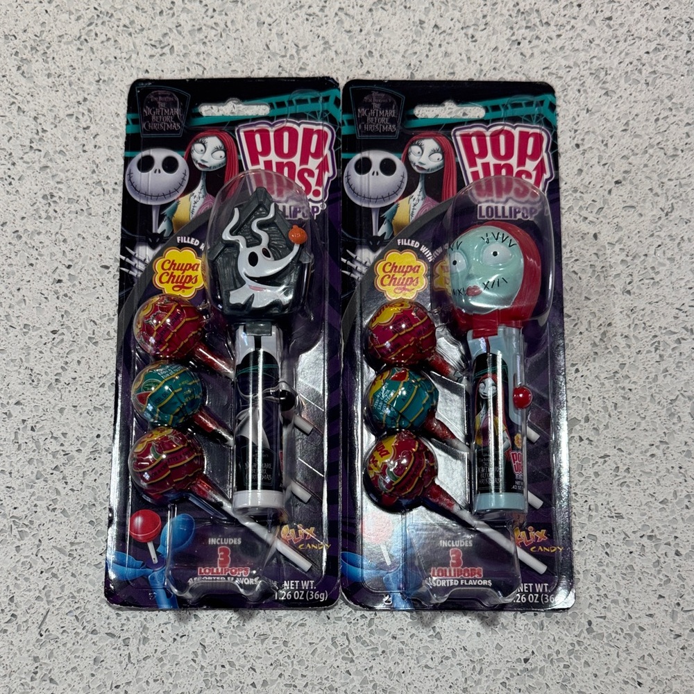 Pop Ups Lollipop Holder - incomplete set (minus Jack skelington)